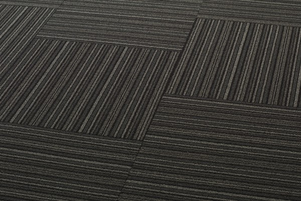 Striped Carpet Floor Mat Tiles are Modular Carpet Tiles by American